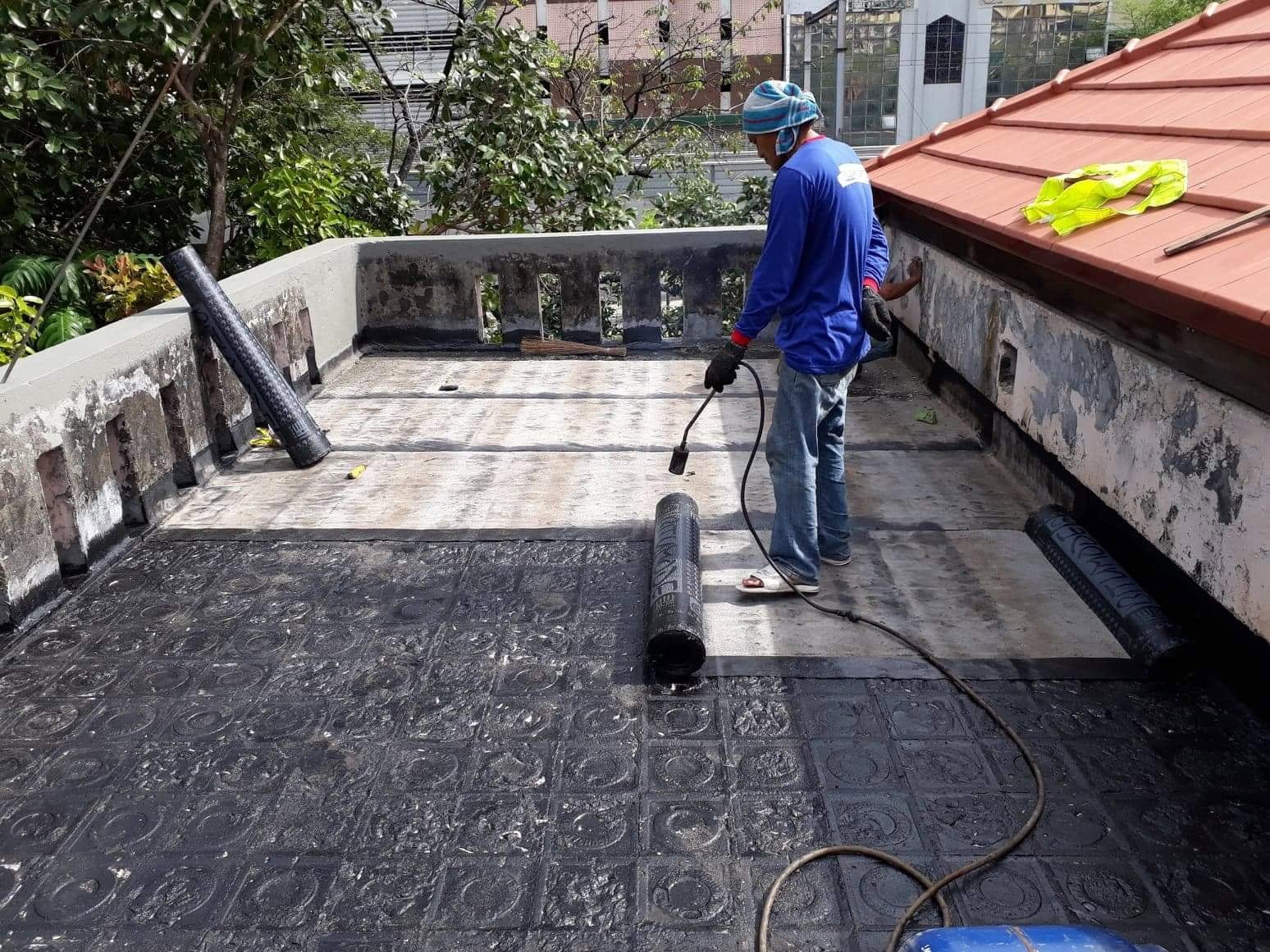 Hot Process Waterproofing